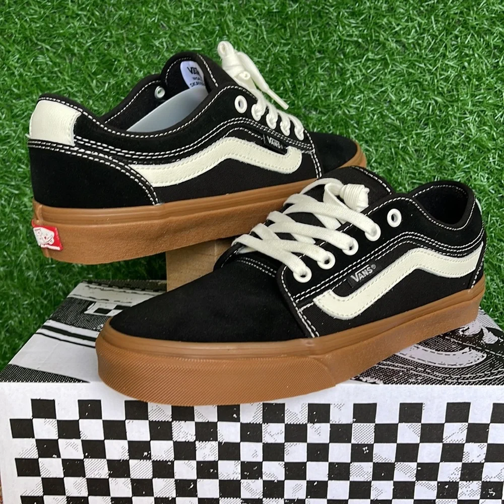 Vans Men’s Chukka Low Sid Black/Gum VN0A5KQZB9M Skate Sneakers